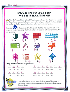 duck into action with fractions understanding fractions as parts of duck into action with fractions understanding fractions as parts of a whole