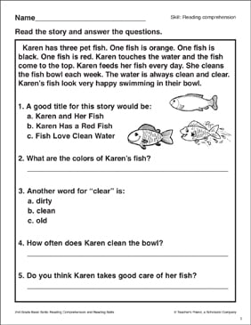 Karen And Her Fish Passage Questions