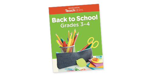 Back to School Grades 3–4 Pack