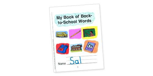My Book of Back-to-School