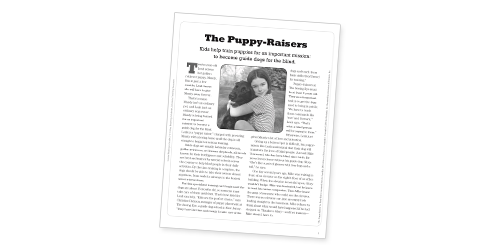 The Puppy-Raisers