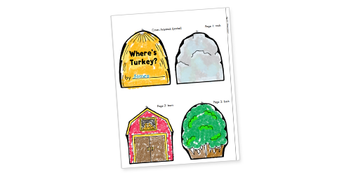 Where’s Turkey?: Literacy-Building Booklet