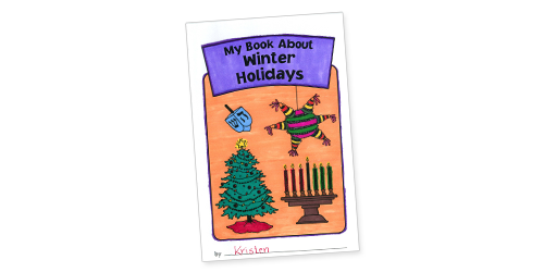 My Book About Winter Holidays