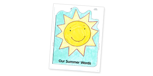 Our Summer Words