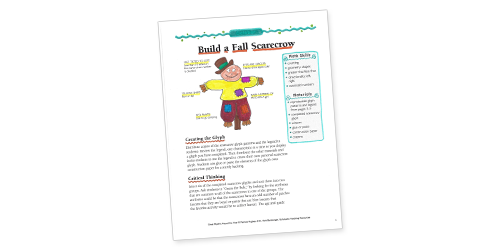 Build a Fall Scarecrow