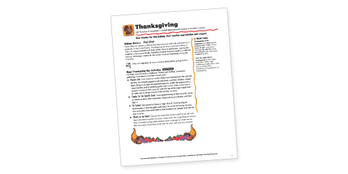 Thanksgiving: Holiday Ideas