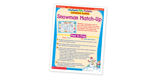 Snowman Match-Up