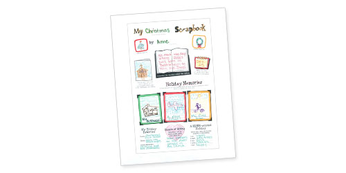 Make-Your-Own Holiday Scrapbook