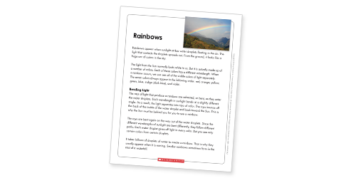 Rainbows: Text & Organizer