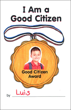 I Am a Good Citizen: Write & Read Book | Printable Mini-Books