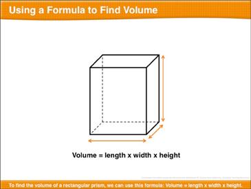 Using a Formula to Find Volume: Math Lesson | Printable ...