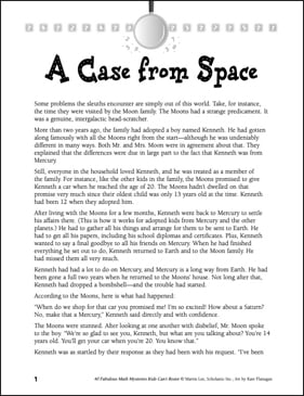 A Case from Space: Math Mystery