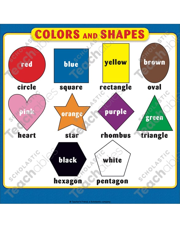 Shapes and Colors in English