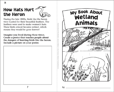 wetland animals and plants for kids