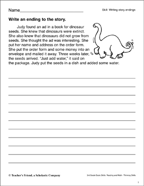 creative writing prompts templates printable worksheets activities for any grade