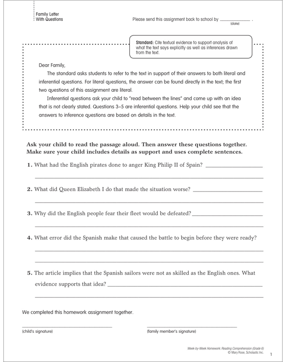Spanish armada worksheet pdf picture