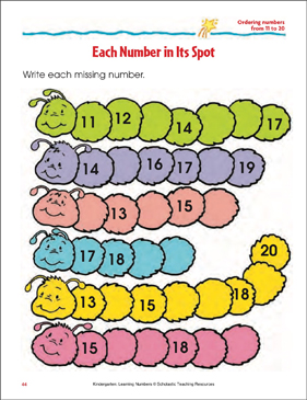 flying high counting 11 20 objects color printable skills sheets