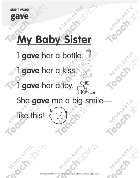 little sister poems from big sister