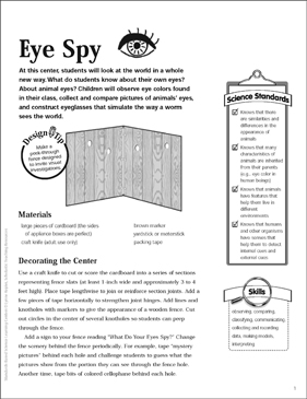 eyespy handouts eyespy handouts