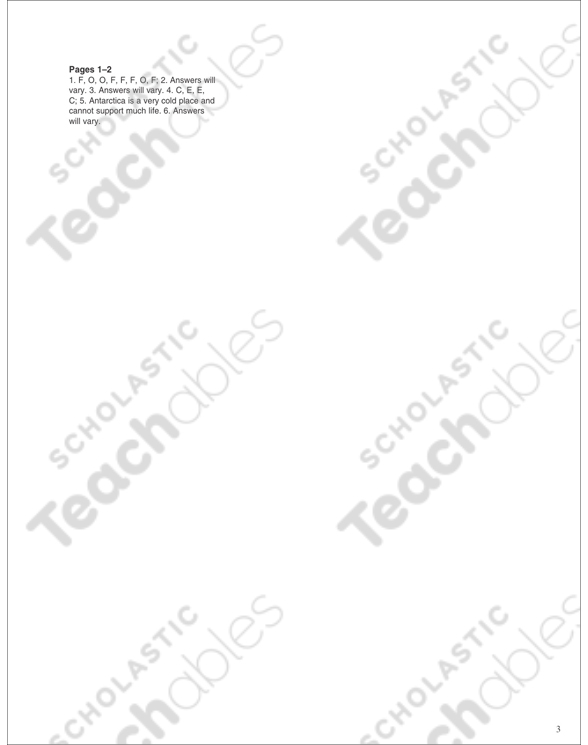 From Pole to Pole (Identifying Fact or Opinion) | Printable ...