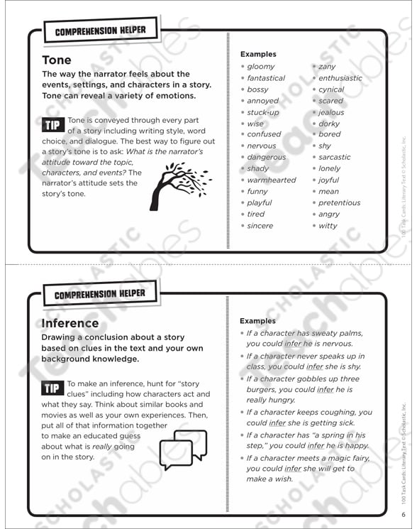 Not-So-Blue Monday: Literary Text Task Card | Printable ...