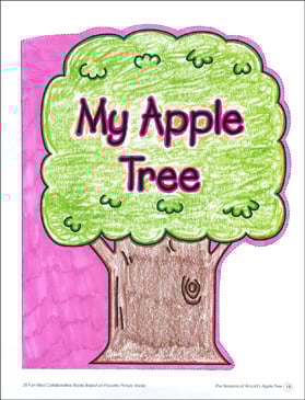 My Apple Tree Collaborative Book Printable Lesson Plans And Ideas