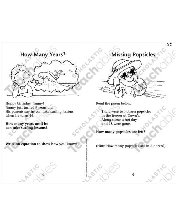 Subtraction | Printable Mini-Books