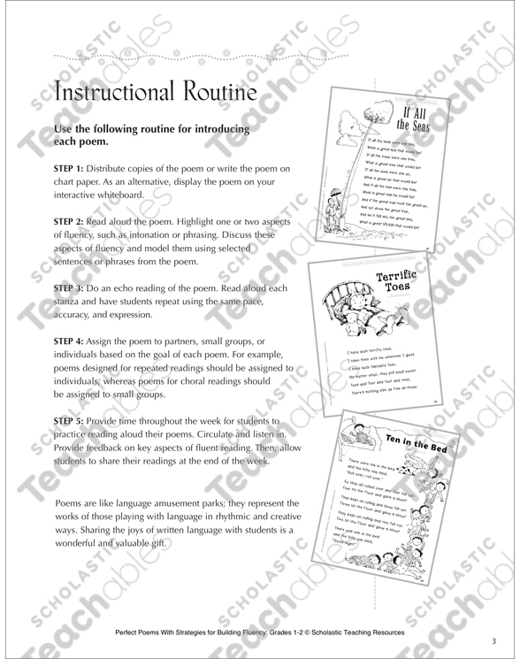 Peanut Butter and Jelly ReadAloud Poem Printable Texts
