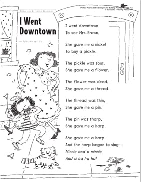 Good Morning Mrs Hen Read Aloud Poem Printable Texts Four of them are yellow, four of them are brown, and two. good morning mrs hen read aloud poem