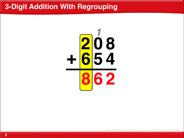 Math Review: 3-Digit Addition, Area/Perimeter, Fact Families ...