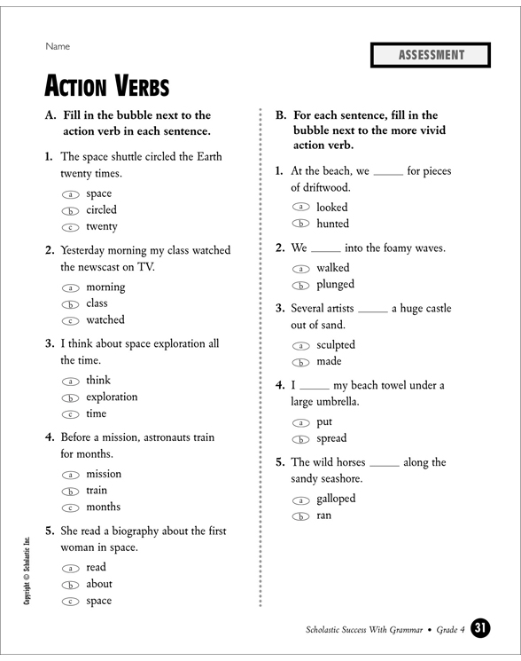 action-verbs-grade-4-printable-test-prep-tests-and-skills-sheets