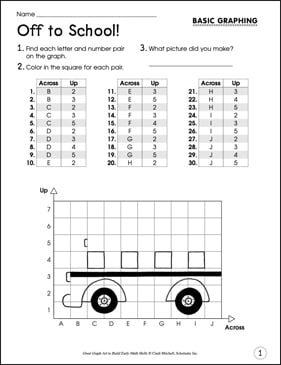Off to School! Graph Art