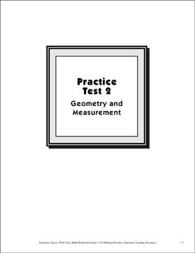 Geometry Practice Book Grades 7-8