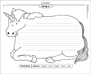 4Th Grade Unicorn Coloring Worksheets 5