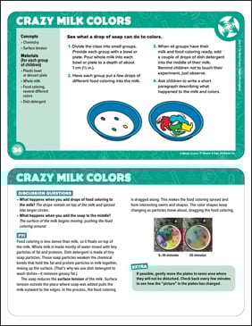 Crazy Milk Colors: 5-Minute Science