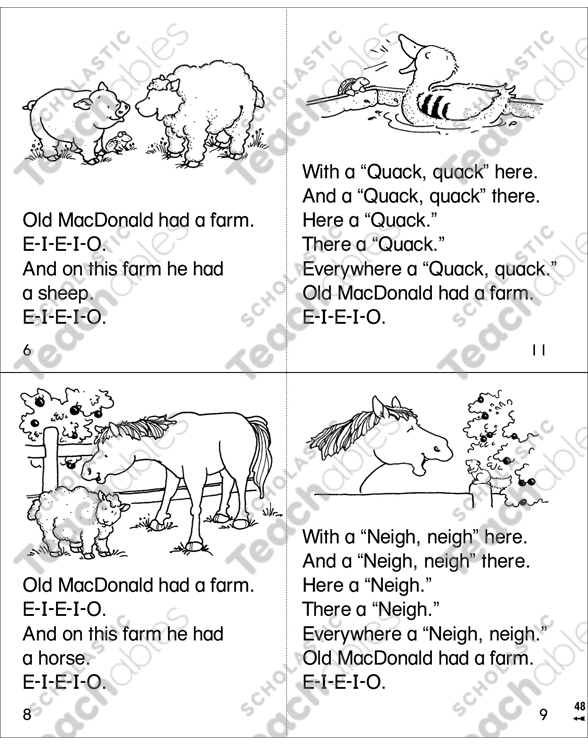 Old MacDonald | Printable Mini-Books