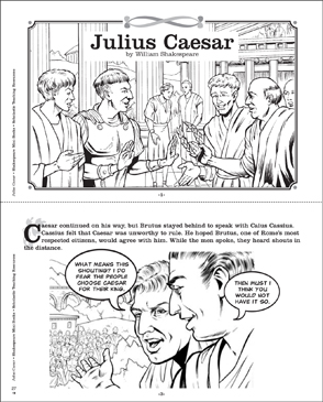 julius caesar comic