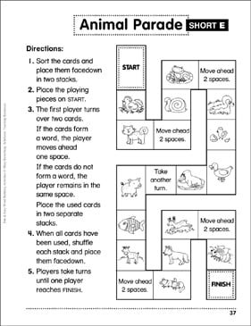 Animal Parade Brief-e Board Recreation: Term Developing Match picture regarding Printable Game Boards called Animal Parade Limited-e Board Video game: Term Coming up with Sport