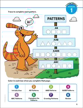 Basic Concepts: Patterns (AB, AAB, AABB, ABC)
