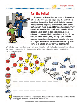 Call the Police!: Reading Passage and Activity - Finding the ...