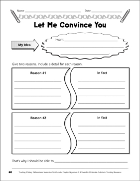 persuasive writing worksheets rubrics organizers for reading comprehension