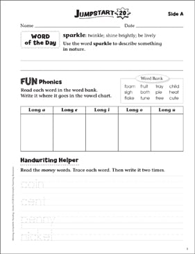 Independent Practice: Grade 2 Reading Jumpstart 50 ...