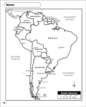 brazil map outline printable