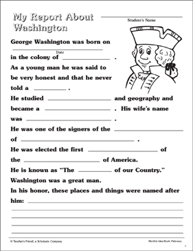 King George Washington Research Paper