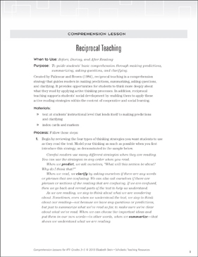 Choral Reading: Fluency Lesson | Printable Lesson Plans and ...
