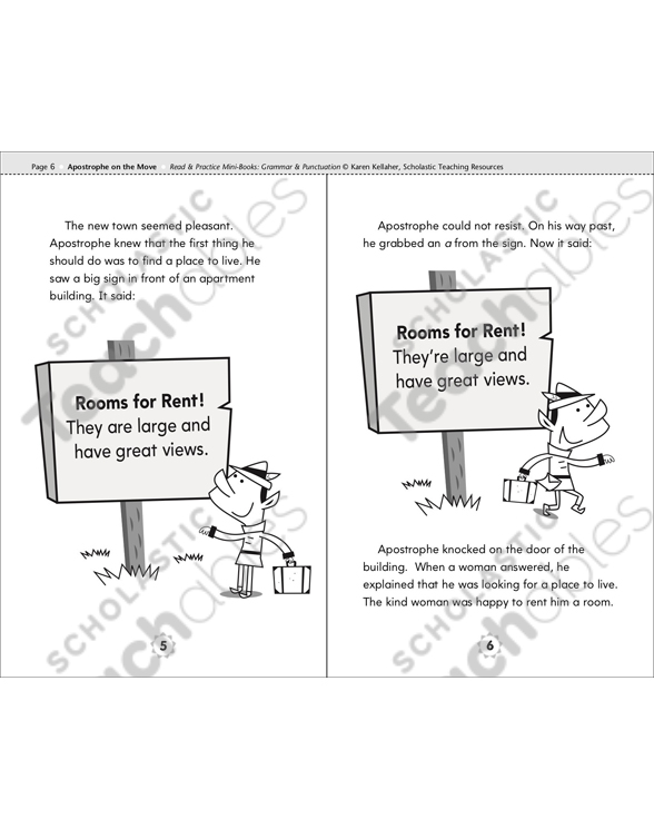Apostrophe On The Move Apostrophes In Contractions Printable Mini Books