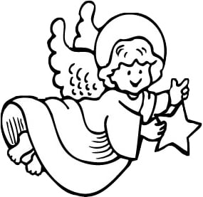 Flying Angel | Printable Clip Art and Images