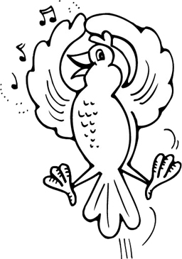 Singing Bird Clip Art
