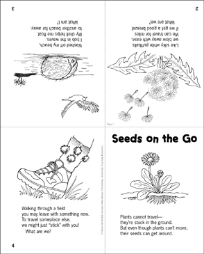 Seeds on the Go: Science Riddle | Printable Mini-Books