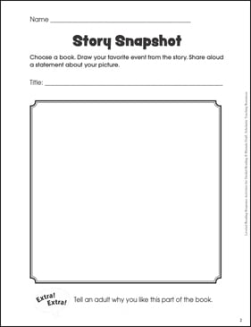 Story Snapshot (Leveled-Reading A/B): Guided Reading Response ...